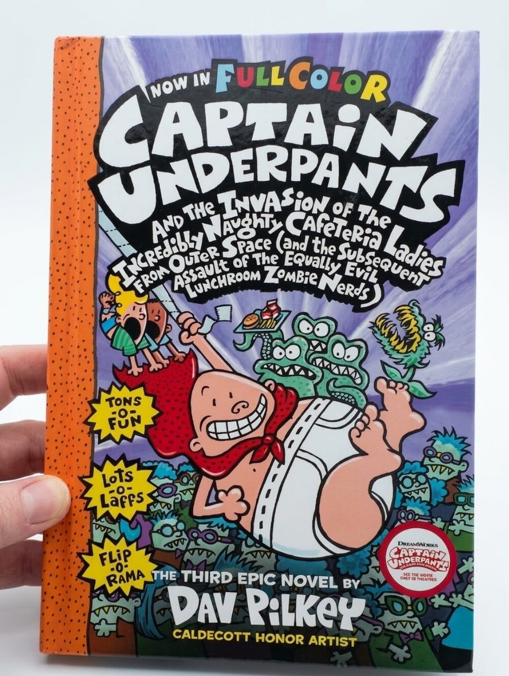 Captain Underpants Kids Hardcover Book - by Dav Pilkey